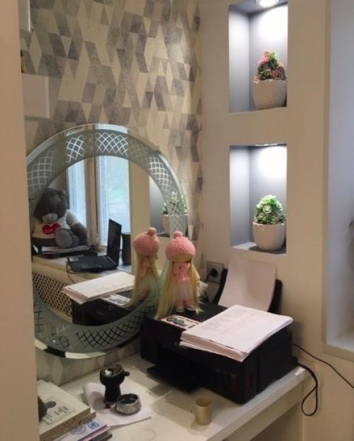 Сделали ремонт в комнате для дочки. 02