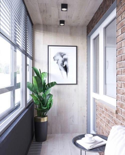 Таким образом, если у вас нет идей, как оформить балкон, то ловите. 04