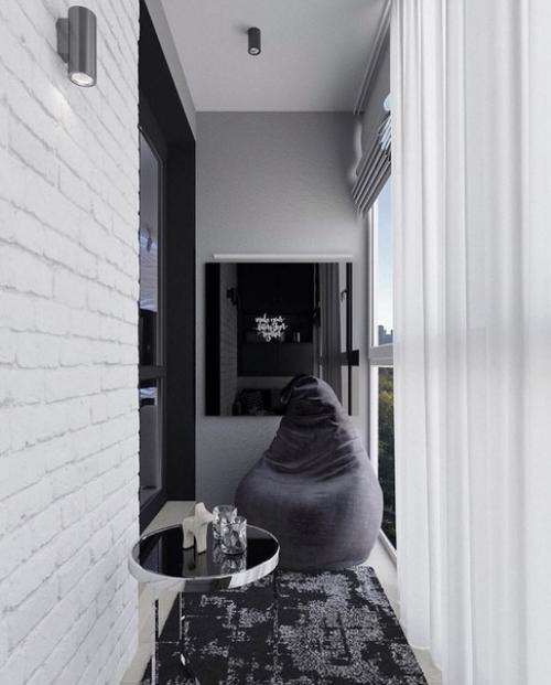 Таким образом, если у вас нет идей, как оформить балкон, то ловите. 03