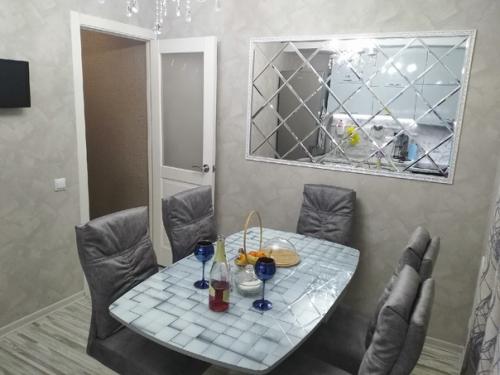 Кухня 10 м 2 в стиле неоклассика. 01