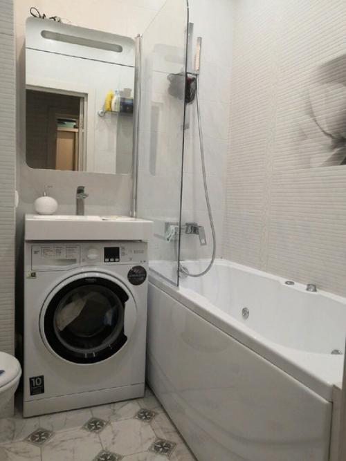 Приятный ремонт в однушке: светло, уютно. 08