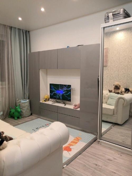 Приятный ремонт в однушке: светло, уютно. 06