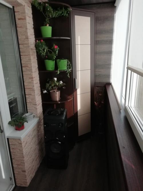 Наконец - то уговорила мужа на ремонт на балконе. 05