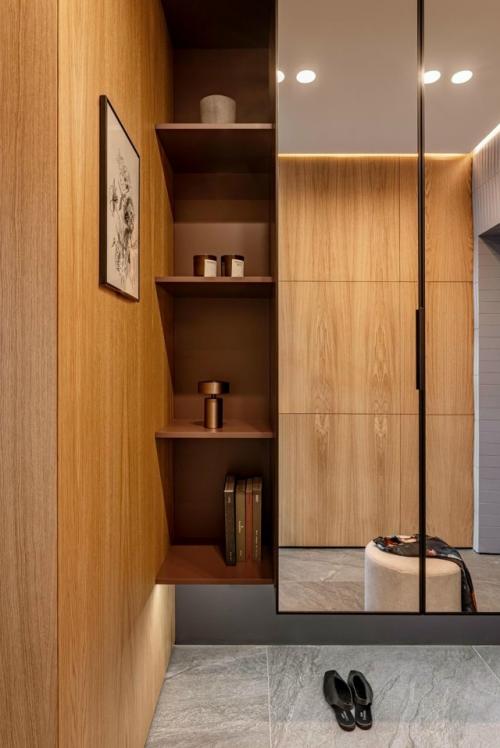 Дизайнер Кристина Потоцкая показывает, как сложная геометрия квартиры может стать преимуществом, а не проблемой. 05