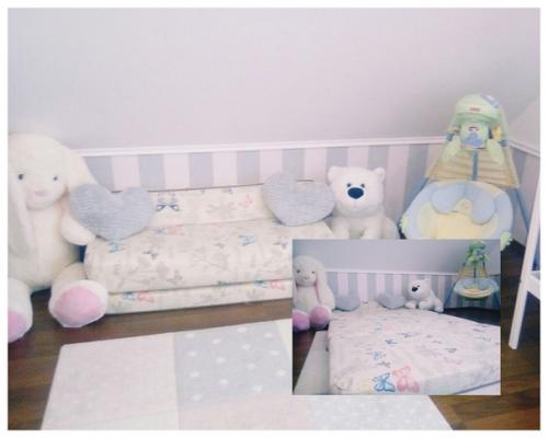 Закончили ремонт детской в новом доме, дочке 7 месяцев. 02