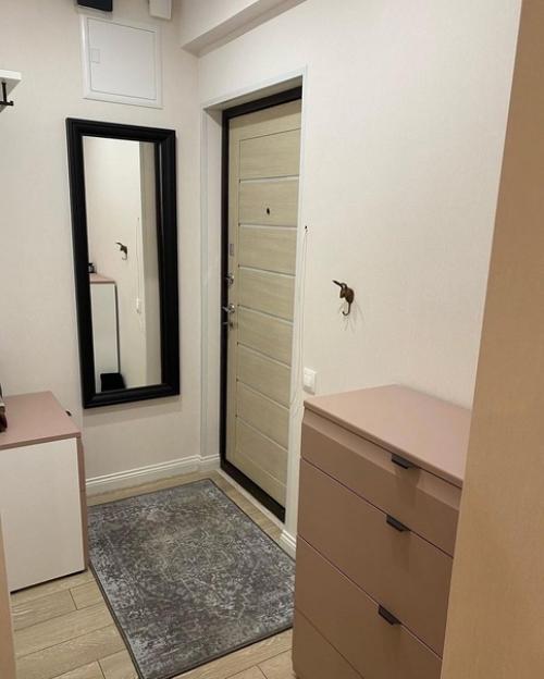 Как вам такой вариант зонирования в однушке. 05