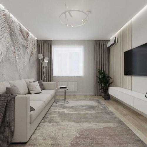 Сделали 2 проекта гостиной.