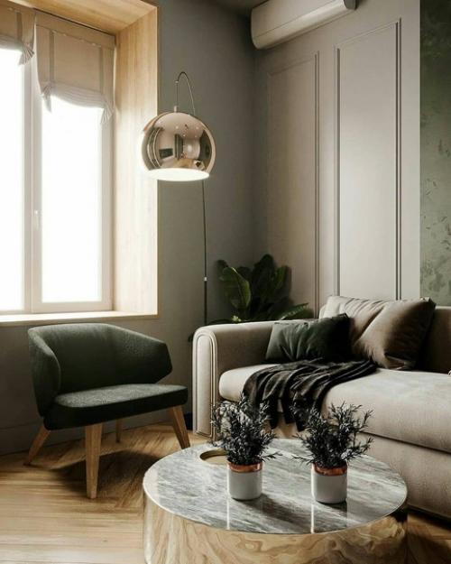 Роскошный дизайн кухни - гостиной! 04