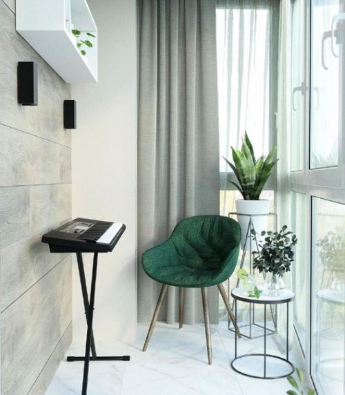 Проект квартиры площадью 33, 4 кв. 05