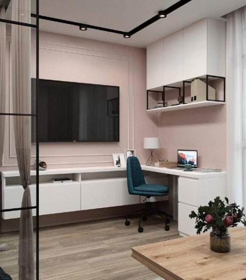 Проект квартиры площадью 33, 4 кв. 02