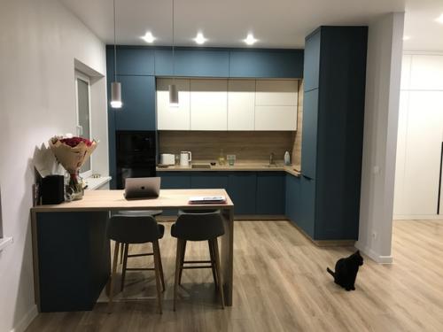 Квартира долго ждала своего часа и старта ремонта, но то что получилось мне нравится очень!  