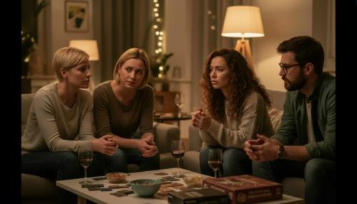 Вечер пятницы, как обычно - собрались у друзей.  