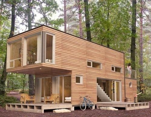 А дома не обязательно только из бруса или пеноблоков строить. 02