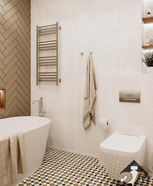 Проект совмещённого санузла на ваш суд. 04