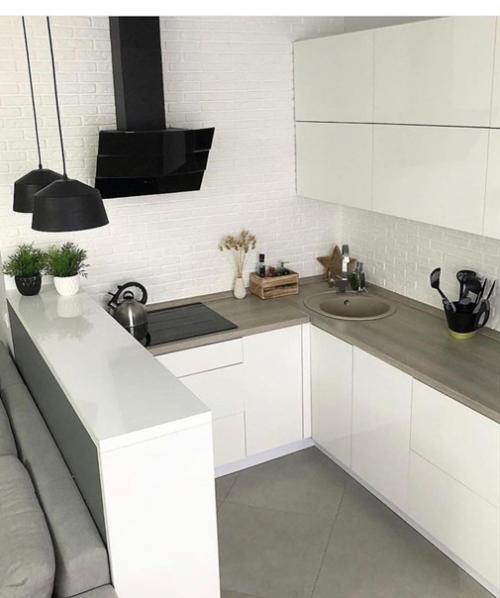 Монохромный дизайн квартиры - это модно. 04