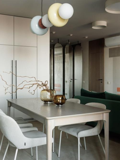 Интерьер без белого: когда цвет - необходимость. 02