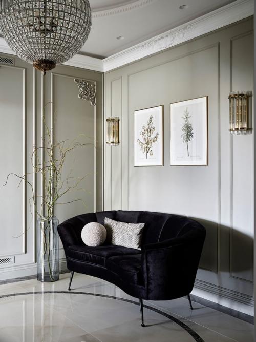 Американская классика в Петербурге: стильная квартира площадью 130 м. 05