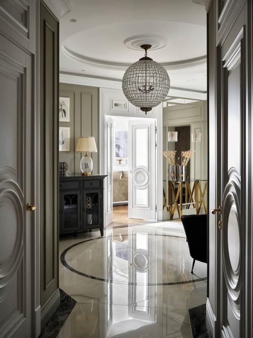 Американская классика в Петербурге: стильная квартира площадью 130 м. 03