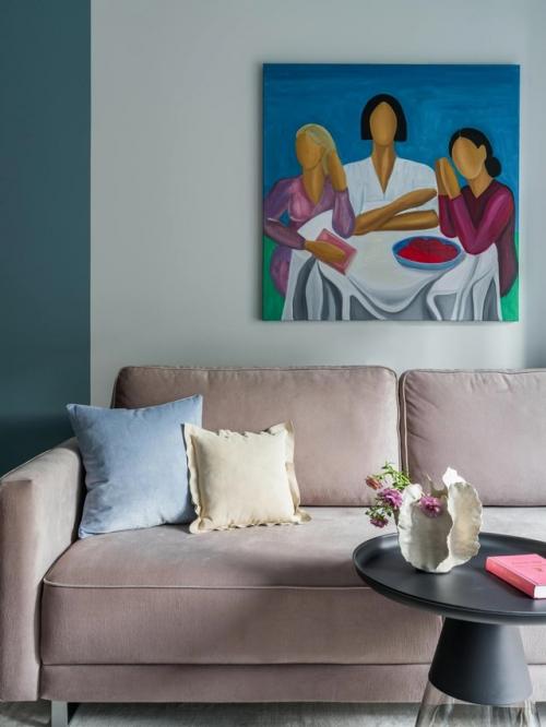 Небольшое пространство - не повод от комфорта и выразительности отказываться. 02