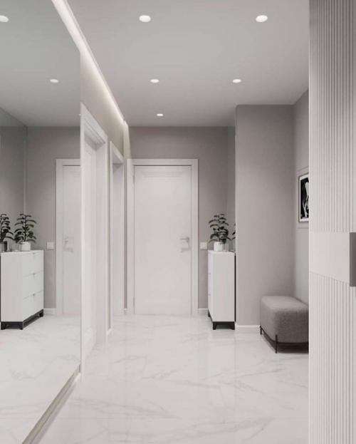 Когда весь ремонт в одной цветовой гамме выполнен. 02