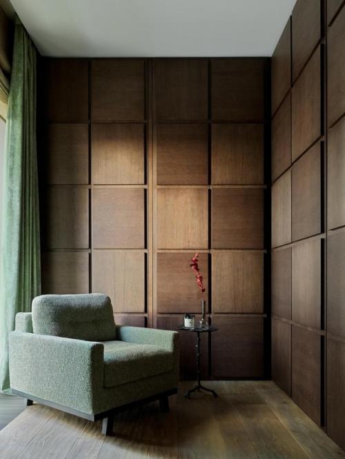 Интерьер недели: минимализм с тёплым акцентом. 06