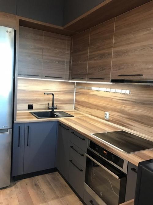 Какие интересные решения со светом в этой квартире. 04