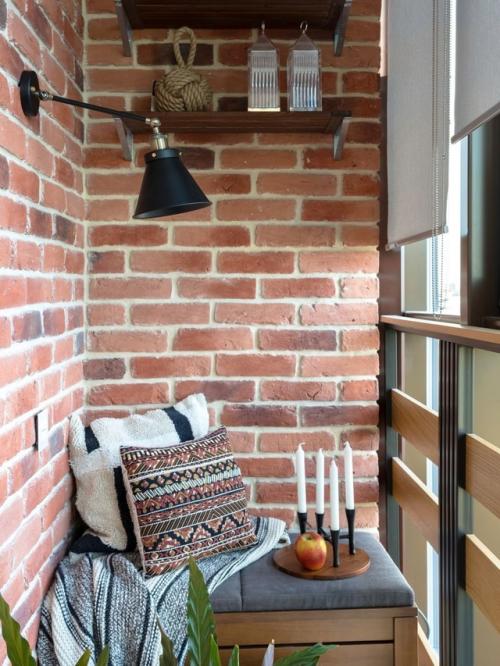 Чем отделать стены на балконе: 5 практичных и уютных вариантов. 05