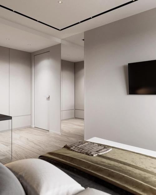 Лаконичный дизайн спальни. 02