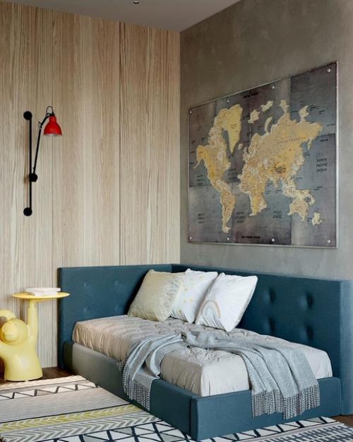 Дизайн - проект комнаты для школьника. 02