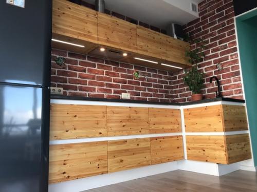 А я решил сделать кухню сам впервые делал, на всё ушло 25 тыс. 05