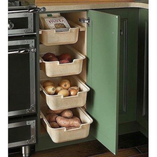 Сколько интересных идей для санузла и кухни. 05