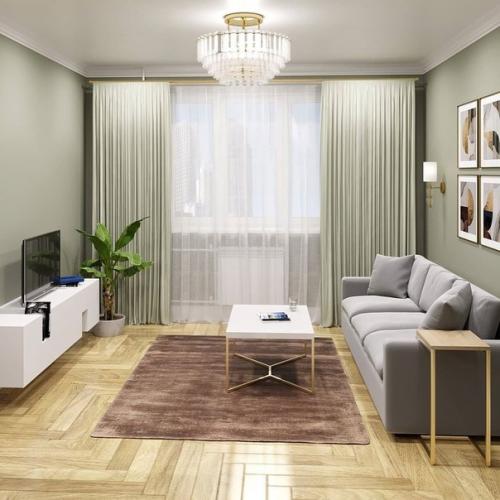 Проект двухкомнатной квартиры. 02