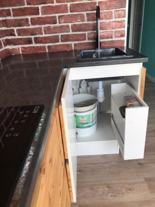 А я решил сделать кухню сам впервые делал, на всё ушло 25 тыс. 04