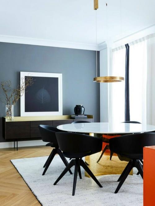 Квартира в классическом доме XIX века в Испании обрела современное звучание. 07