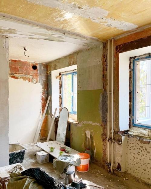 Ремонт в хрущевке.  До и после. 01