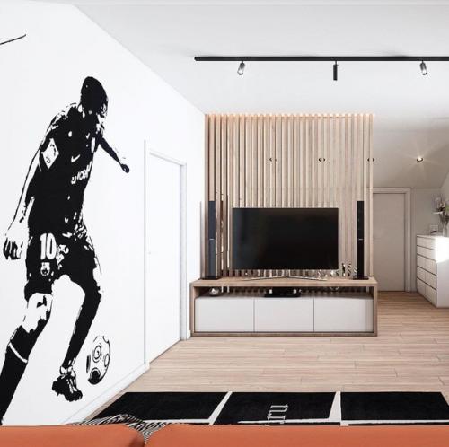 Комната для юного футболиста.