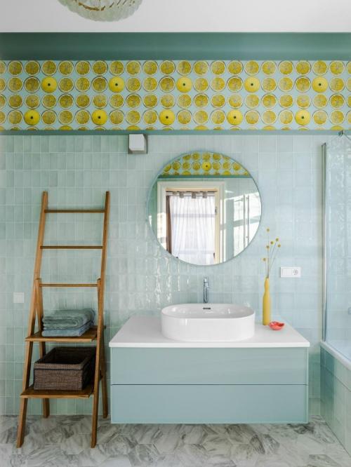 Мятные оттенки словно впускают в дом воздух - они освежают, бодрят и даже в самый жаркий день выглядят прохладными и спокойными. 04