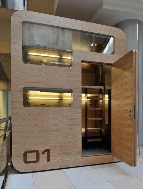 Slеерboх В Шepeмeтьeвo.  Компактный вариант для сна.