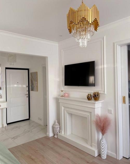 Интерьер двушки, площадь 47 кв. 06