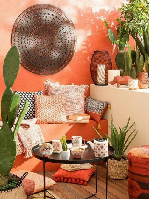 Балкон в духе бохо: пространство для отдыха без расписания. 05 Балкон в духе бохо: пространство для отдыха без расписания. 05