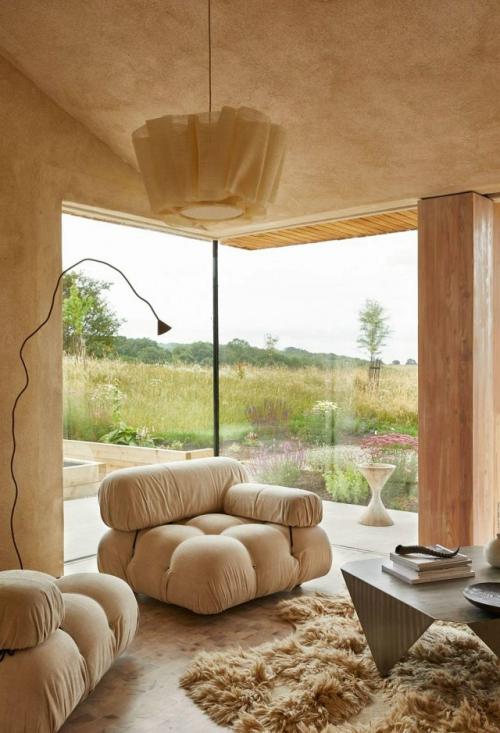 Крафтовый модернизм в интерьере - это баланс между грубостью формы и теплом ручной работы. 03