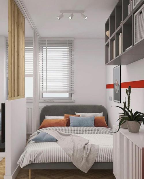 Проект студии площадью 25 кв. 01