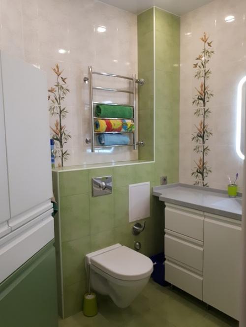 Наш ремонт в ванной. 04