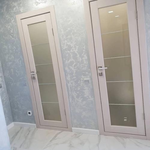 Обновили прихожую.  Решили использовать фактурную штукатурку, а не обои, как всегда.