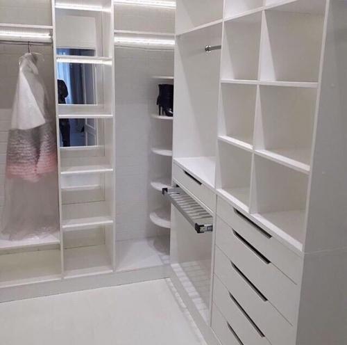 Идея организации пространства в гардеробной. 01