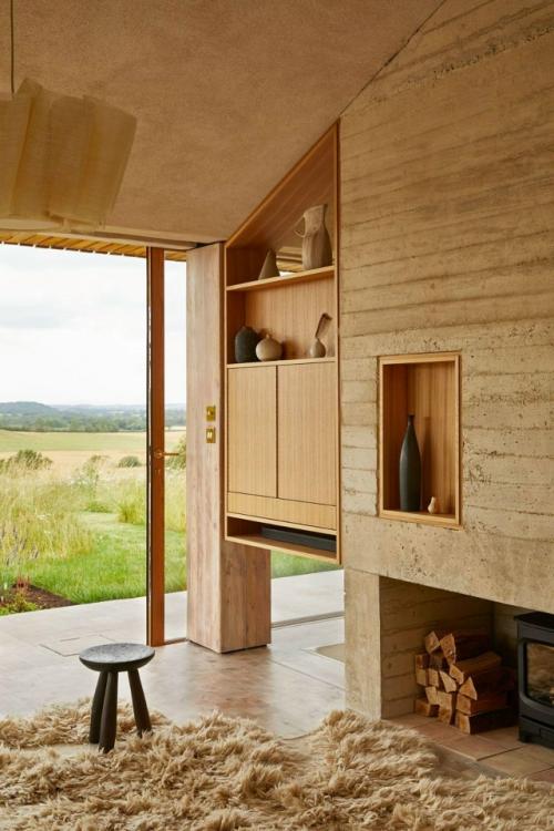 Крафтовый модернизм в интерьере - это баланс между грубостью формы и теплом ручной работы. 02