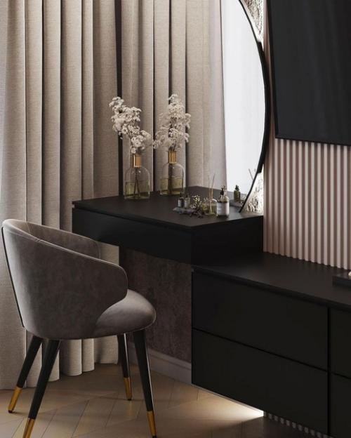 Прекрасное оформление спальни. 07