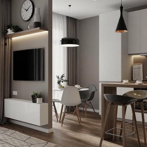 Как удачно спланировать интерьер в однушке. 04