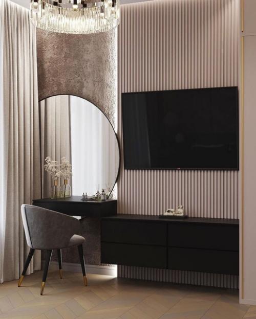 Прекрасное оформление спальни. 05