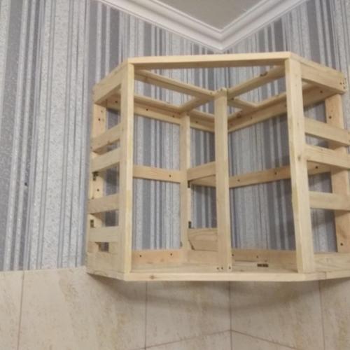 Мебель в кухню сделал сам, получилось очень бюджетно (на это и был расчет. 02